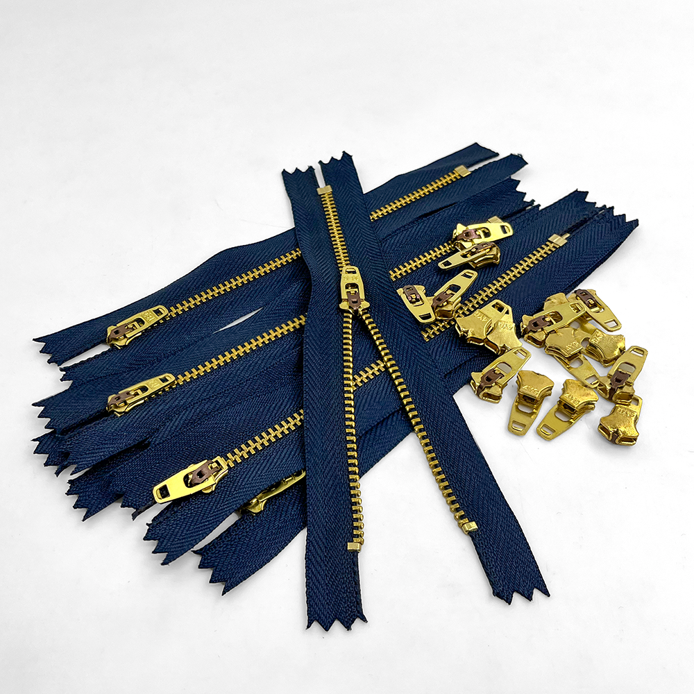 Stainless Steel Metal Zippers