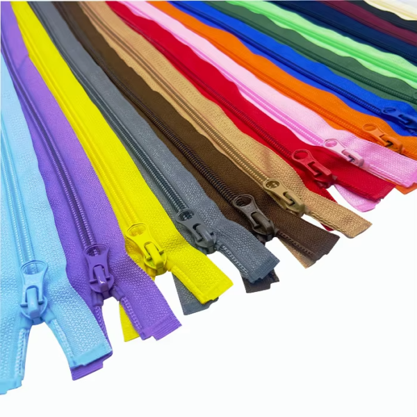 #3 #5 #7 #8 #10 High Quality Custom Colorful Tape Nylon Separating Zipper For Clothes