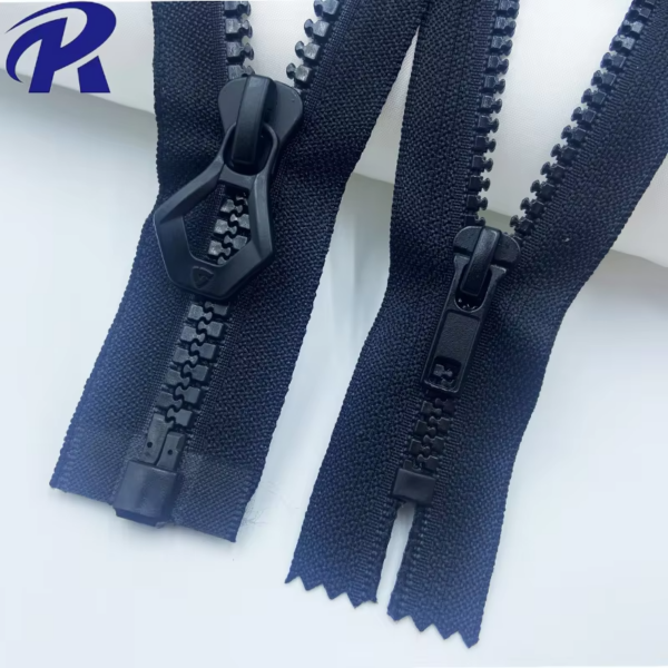Resin Zip fasteners sale 20 big teeth plastic zipper custom bulk decorative zippers for tents